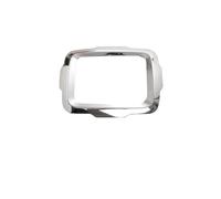 JJRFVBGT Cubre Volante Coche Compatible con Jeep para Renegade 2015 2016 2017 5 ''Pantalla Consola Central para Coche Panel De Navegación GPS Marco De Cubierta Decorativa(2)