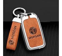 JJRY Coche Llave Mando Carcasas para MG 3 5 6 7 HS ZS EV GS EZS EHS RX5 RX8 Hector TF GT ZR 350 550 Gundam Llavero Carcasa de Llave Accesorios Decorativos,B Bright Orange