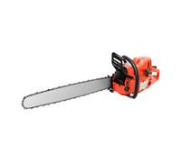 JJsdwin Motosierra de gasolina profesional 71CC con bolsa de herramientas, motosierra portátil para jardín y leña, capacidad del depósito de combustible 550 ml