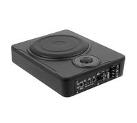 JJsdwin Subwoofer para coche, sistema de subwoofer activo con amplificador integrado, subwoofer para coche, camión y jeeps, tamaño del producto: 31,5 x 24 x 7,5 cm