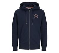 JJSIMON Sudadera con Capucha con Cremallera, Sky Captain, M