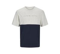 JJSTAR JJ Blocked tee SS Crew Neck JNR, Camiseta,
