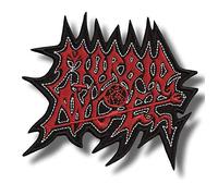 JJTEXTIX Parche Bordado para Planchar, Tamaño: 8 - 10 cm, Ángel, Gótico, Hoja, 1 Pieza