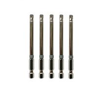 jjw de Alemania 5 pieza profesional puntas Torx T 30 x 90 mm de largo de acero especial resistente, niquelado