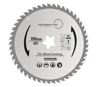 jjw de Alemania HM - Hoja de sierra circular Hanna 190 x 2,6 x 20 Torx Z = 48 Wz para Festo Festool Precisio CS 50, 1 pieza, 4250980601223