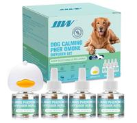 JJW Difusor calmante para perros, kit difusor de feromonas 5 en 1 para perros (C)