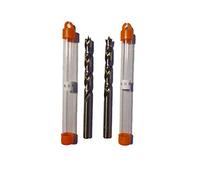 jjw-germany 2 brocas de precisión HSS-G (diámetro = 8,0 mm) con punta de centrado