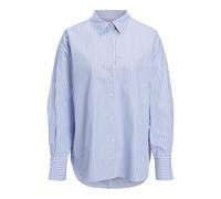 JJXX Jxjamie LS Relaxed Poplin Shirt Noos Camisa, Blazer Azul Marino/Rayas: Rayas, S Mujeres