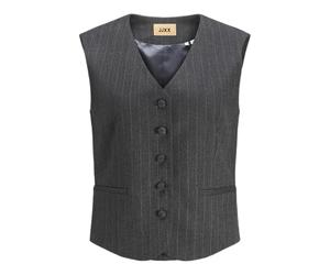 JJXX Chaleco Cepillado Jxmary TLR Traje, Gris Oscuro, S para Mujer