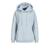 JJXX Jack & Jones Jxabbie RLX LS Every Hood Swt Noos Sudadera con Capucha, Mujer, Skyway/Print:Powder Blue Logo, L