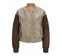 JJXX Jxkemp Pilot Jacket Noos Chaqueta, Brindle/Detail:Block, S para Mujer
