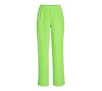 JJXX Jack & Jones Jxpoppy Regular HW Pant Noos - Pantalón para Mujer, Green Flash/Detalles: sin Bolsillos, S