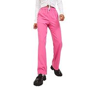 JJXX Jack & Jones Jxpoppy Regular HW Pant Noos Pantalones, Carmine Rose, XS 30L Mujer