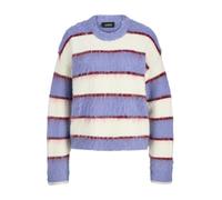 JJXX Jersey 'JXCalista' crema / azul oscuro / borgoña L crema / azul oscuro / borgoña