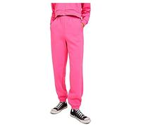 JJXX Jxabbie HW Rel Every Brush Pants Noos Pantalones de chándal, Carmine Rose/Print:Magenta Logo, XL Mujeres