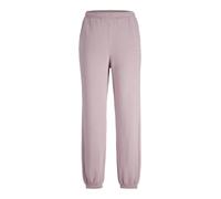 JJXX Jxabbie RLX HW Every Pants Swt Noos Pantalones de chándal, Mauve Shadows/Print:Gray Lilac Logo, L Mujeres
