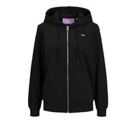 Negro Mujeres Cotton/Recycled/Polyester Jxabbie Sudadera Con Cremallera XS EU