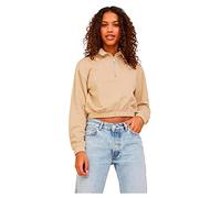 JJXX Jxalfa Reg Every Pantalón Corto Con Media Cremallera, Sudadera Mujer, Incense, S