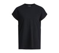 JJXX Jxastrid SL Boxy Every tee Noos Camiseta, Negro, M para Mujer