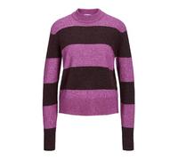 JJXX JXCHICK Crew Neck Knit SN, Fucsia Rojo/Rayas:/sasafras, XS
