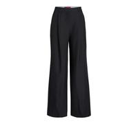 JJXX Jxellis Wide HW Pant Pnt - Pantalones de Mujer, Negro, L / 32L