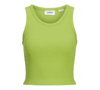 JJXX Jxfallon Str SL Rib Top Jrs Noos, Parrot Green, XL Mujeres