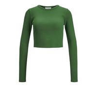 JJXX Jxfeline Str LS Rib tee Jrs Noos Top, Formal Garden, S para Mujer