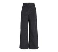 JJXX Jxgelly Wide Cord HW Pant Sn Pantalón, Negro, 25W / 32L Mujeres