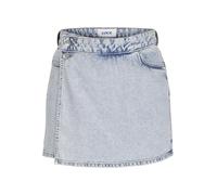JJXX Jxgreta HW Denim Skort Dnm Pantalones Cortos, Mezclilla De Color Azul Claro, XS para Mujer