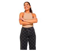 JJXX Jxivy Tight Sl Oneck Dream Body, Body Mujer, Incense/Print:tonal Print, M