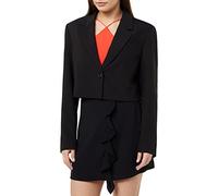 JJXX Jxmary Cropped Blazer Sn, Blazer Mujer, Negro, L