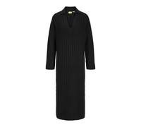 JJXX Jxozzy Diverse Polo Neck Dress Knit Vestido de Punto, Negro, M para Mujer