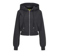 JJXX Jxpalma RLX Short Zip Hoddie Swt Sudadera con Capucha, Phantom, M para Mujer