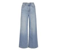 JJXX JXTOKYO Wide HW Jeans R6078 DNM SN de Corte Ancho para Mujer, Mezclilla De Color Azul Claro, 27W / 30L