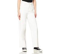 JJXX Jxtokyo Wide HW Nr6012 Noos Jeans, Blanco Denim, 28W x 32L para Mujer