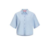 JJXX Jxwindy Seersucker SS Shirt Wvn Sn Camisa, Little Boy Blue/Detail:Striped, S Mujeres