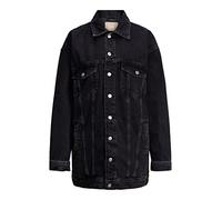 JJXX Oversized Long Jacket JXALISON Chaqueta Larga Oversize CR504, Black Denim, XS De Las Mujeres