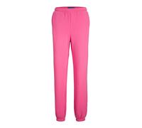 JJXX Jxabbie Hw Rel Every Brush Pants Noos, Pantalones de chándal Mujer, Carmine Rose/Print: Logotipo Magenta Jjxx, L