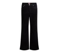 Negro Cotton/Organic/Cotton/Elastane Pantalones De Pernera Ancha Corte Wide Leg Girls 158 EU