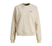 JJXX Jxabbie LS Rel Every Brush Crew Noos Sudadera, Rayo de Luna/Estampado: Logotipo Negro, M para Mujer