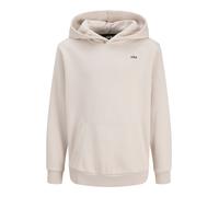 Blanco Cotton/Recycled/Polyester Sudadera Con Capucha Logotipo Girls 140 EU