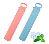 JJYHEHOT 2 Piezas Cubiteras para Hielo, Bandejas de Cubitos de Hielo, Molde para Cubitos Hielo, Libre de BPA, Cubitera Hielo Silicona para Cerveza Cócteles Whisky