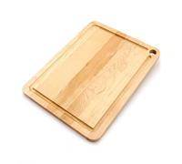 JK Adams Williston - Tabla de cortar grande con ranura, tablas de cortar gruesas de madera de arce para cocina, 16 x 12 x 0.75 pulgadas
