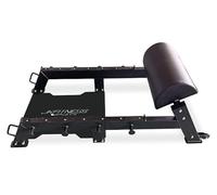 JK Fitness - Banco profesional Hip Thrust Machine | Máquina para glúteos y fitness con soportes elásticos, cojín de alta densidad y placa antideslizante, capacidad 350 kg