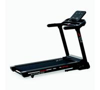 JK Fitness Cinta de correr eléctrica JK124 de 20 km/h y motor de 2,75 CV Negro