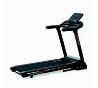 JK Fitness Cinta de correr eléctrica JK154 de 22 km/h y motor de 3,5 CV Negro
