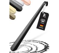 JK Trade® El original | 52 cm estable de acero inoxidable | Calzador largo | Calzador de acero inoxidable largo para estar de pie | Rápido y espalda | Longitud y ancho ideales | Cuerno de zapatos