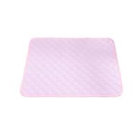 jkahh Manta reutilizable para orina de perro, absorbente, lavable, cama para mascotas, tapete de orina para asiento de coche, suministros para mascotas, color rosa