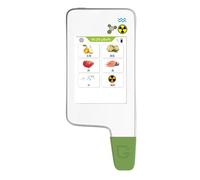 Jkapagzy Eco 6 Probador Digital de nitrato de Alimentos, dosímetro analizador de dureza TDS PPM para Verduras, Frutas, Carne, Pescado, Agua, radiación, Compatible con Varios Idiomas
