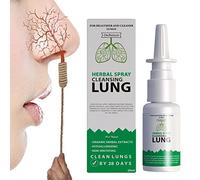 Jkapagzy Pulmón Detox Herbal Limpiador Spray para fumadores, Herbal Spray, Limpieza Pulmonar, Cuidado de la Salud, Pulmón Desintoxicante Herbal Limpiador Spray